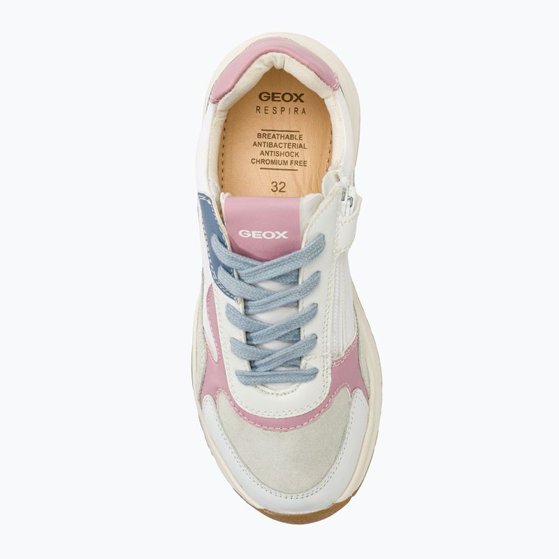 Младежки обувки Geox Mawazy white/avio 5