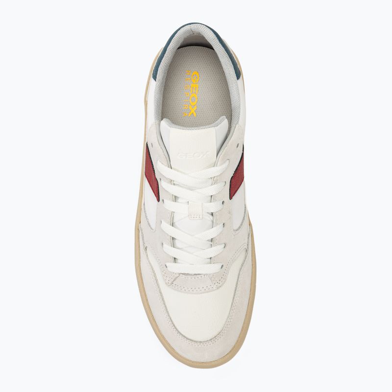 Мъжки обувки Geox Affile white/red 5