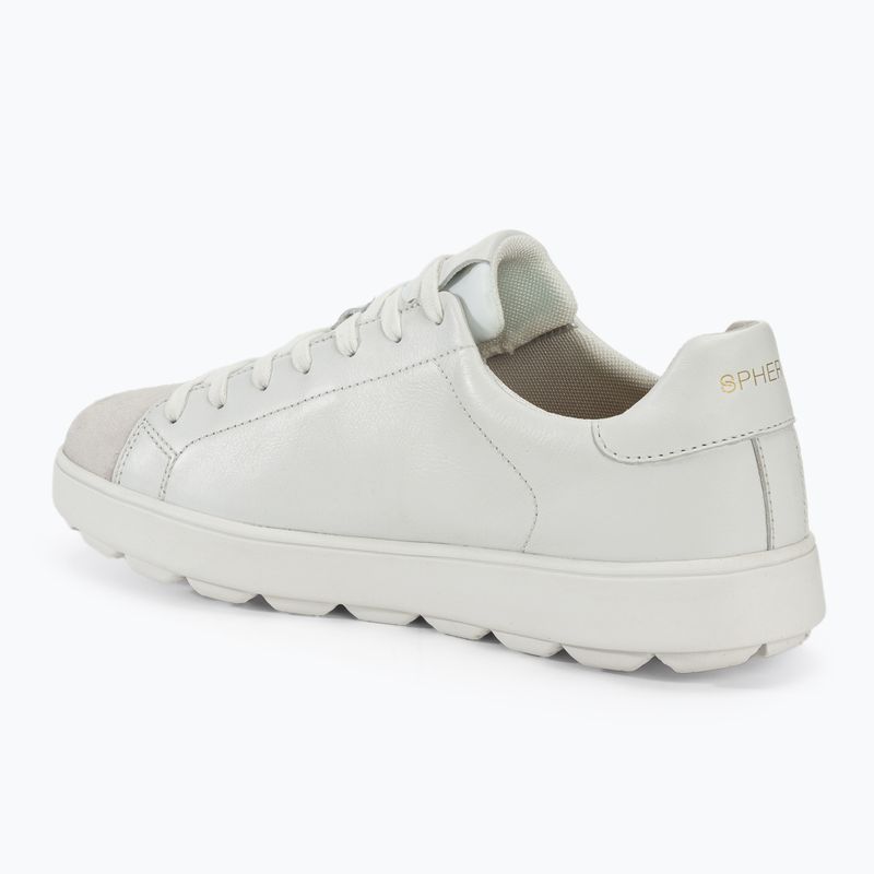 Мъжки обувки Geox Spherica Ecub-1 white/sta.white 3