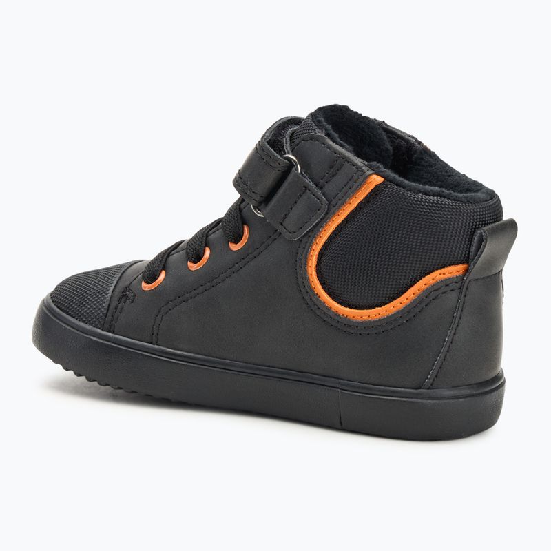 Детски обувки Geox Gisli black/dark orange 3