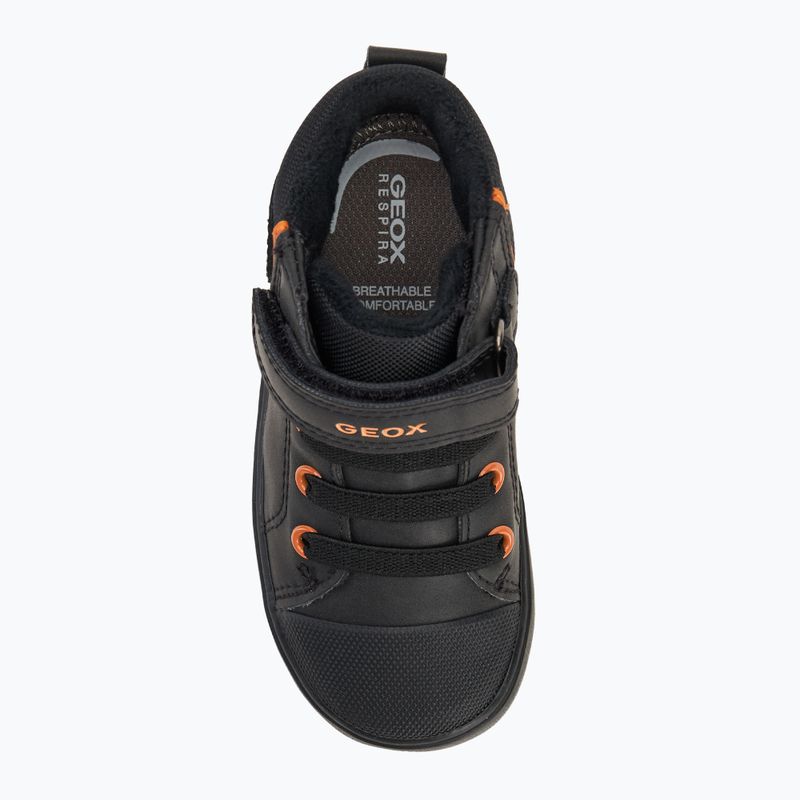 Детски обувки Geox Gisli black/dark orange 5