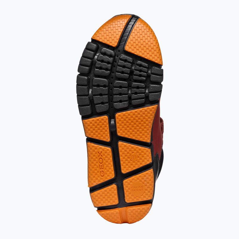 Младежки обувки Geox Flexyper ABX wine/ black 13