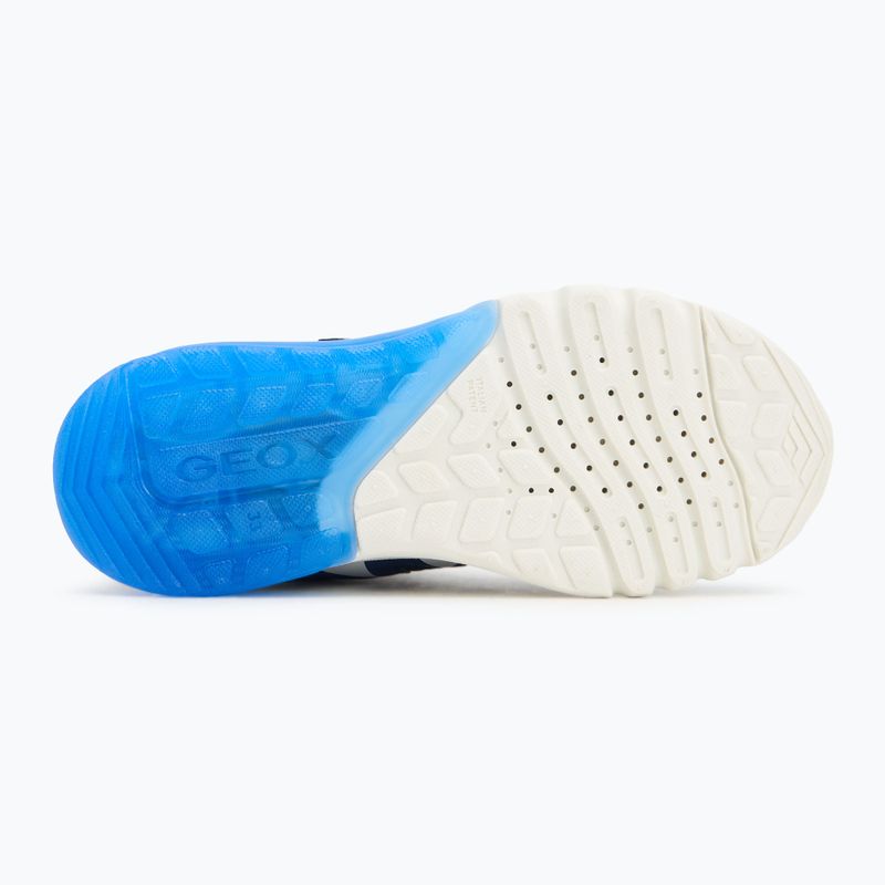 Детски обувки Geox Ciberdron navy/lime green 4