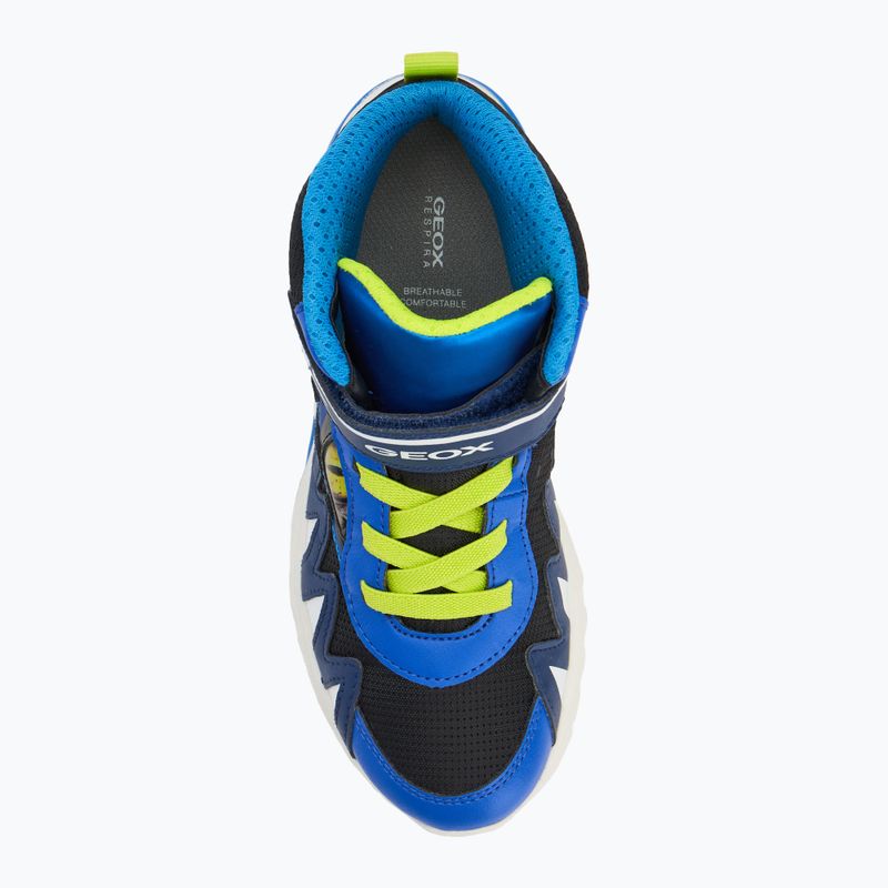 Детски обувки Geox Ciberdron navy/lime green 5