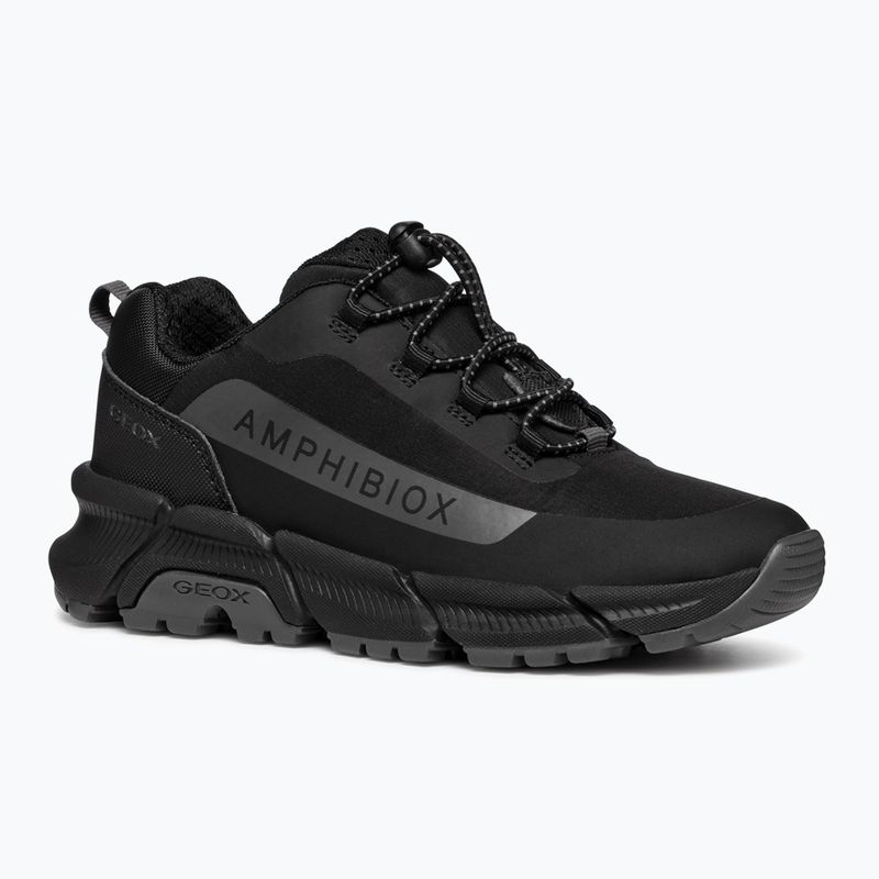 Младежки обувки Geox Flexyper Plus ABX black/dark grey 8