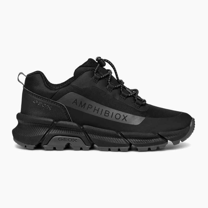 Младежки обувки Geox Flexyper Plus ABX black/dark grey 9
