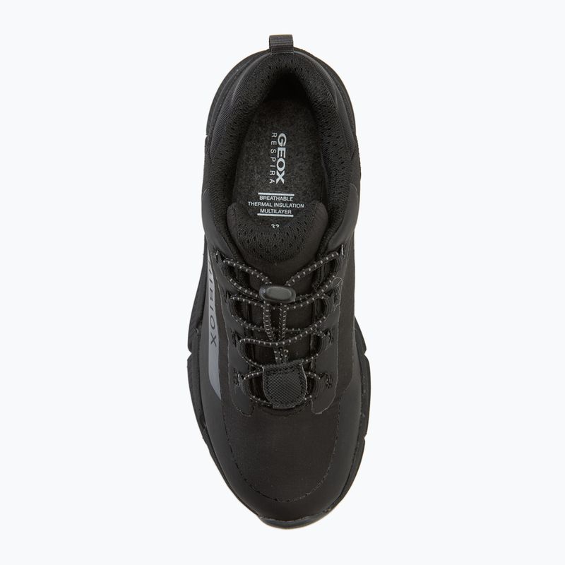 Младежки обувки Geox Flexyper Plus ABX black/dark grey 5