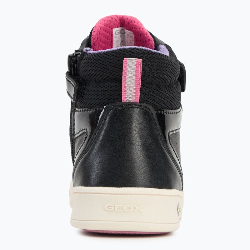 Детски обувки Geox Skylin black/fuchsia 6