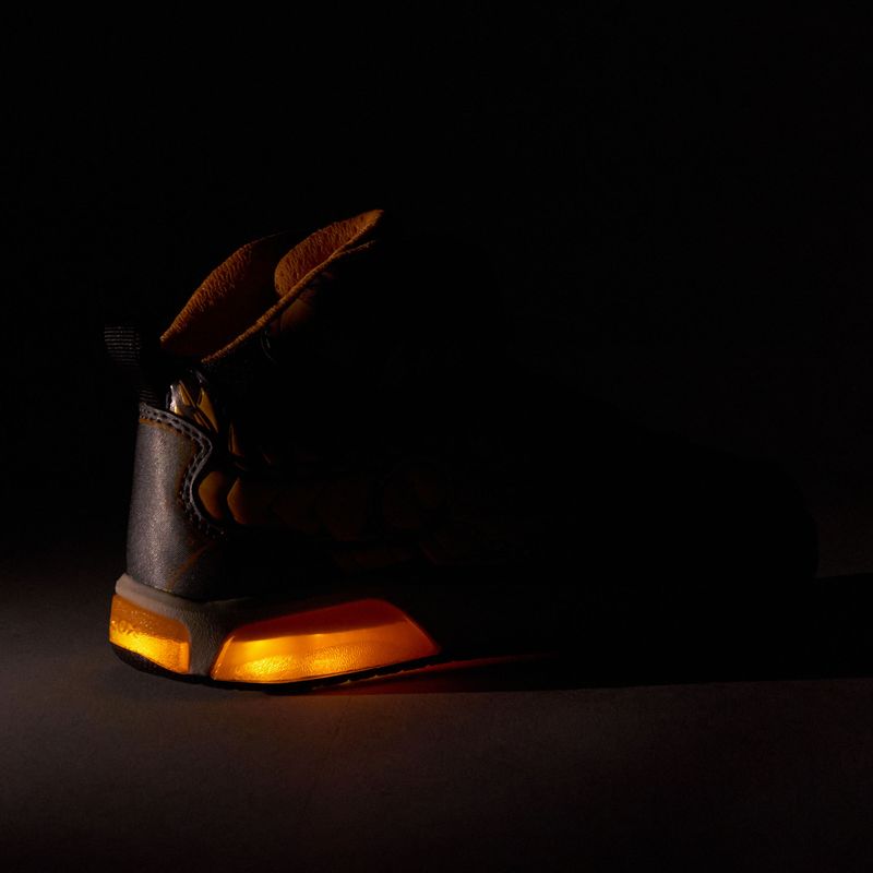 Младежки обувки Geox Inek black/yellow 8
