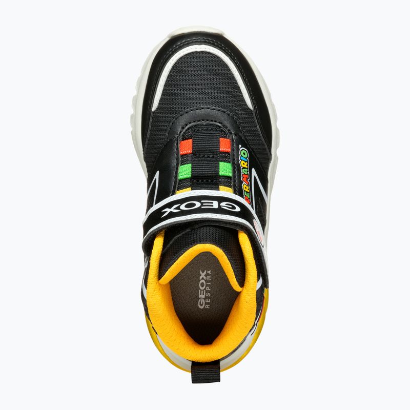 Младежки обувки Geox Ciberdron black/yellow 5