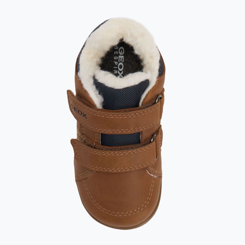 Детски обувки Geox Elthan tobacco / dark yellow 5