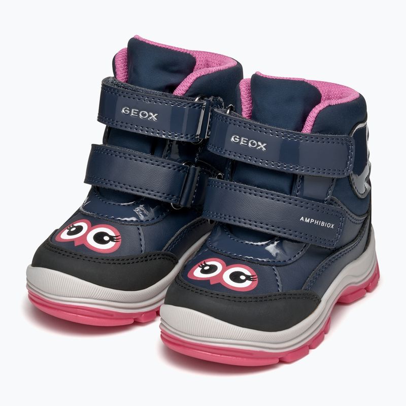 Детски обувки Geox Flantil ABX navy/fuchsia 11