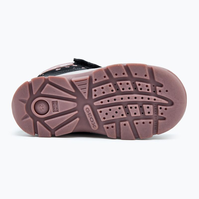 Детски обувки Geox Flantil ABX black/old rose 4