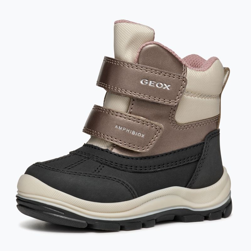Детски обувки Geox Flantil ABX black/dark beige 10