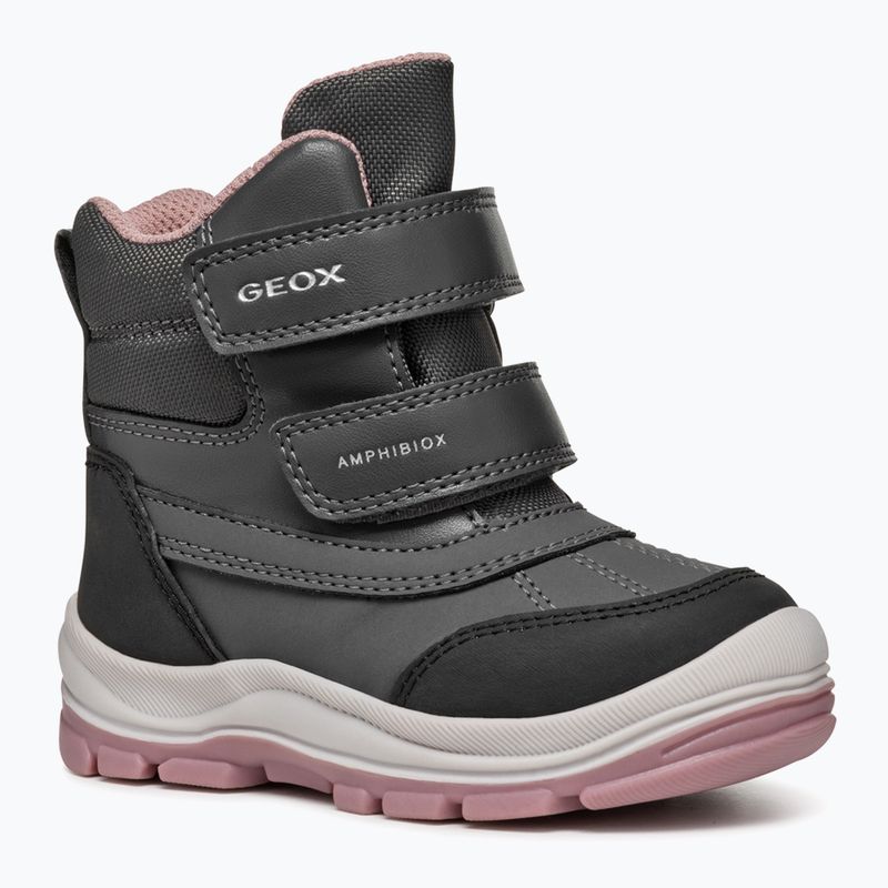 Детски обувки Geox Flantil ABX anthracite/dark pink 8