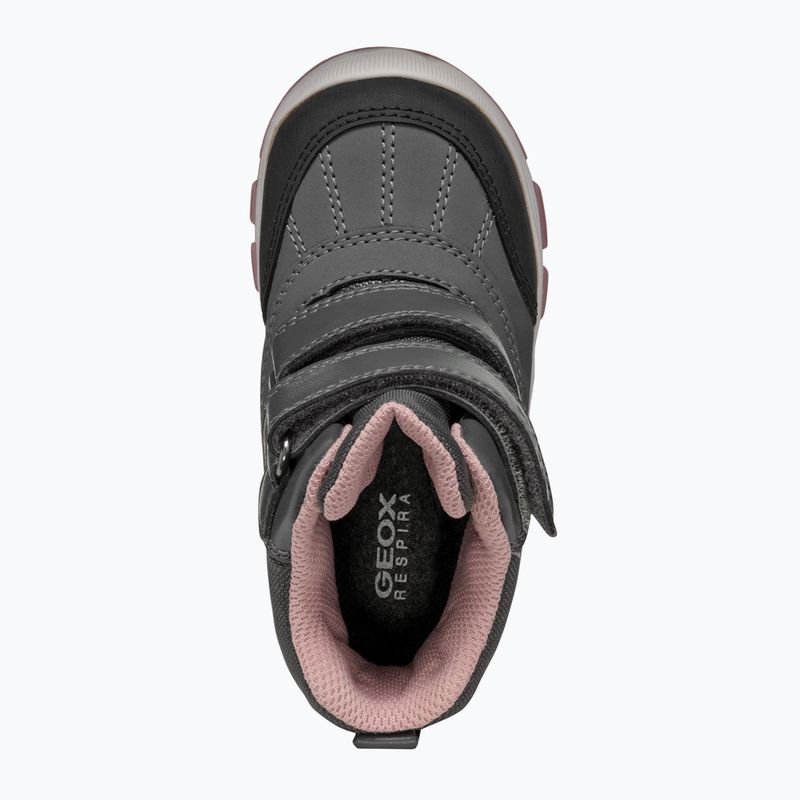 Детски обувки Geox Flantil ABX anthracite/dark pink 13