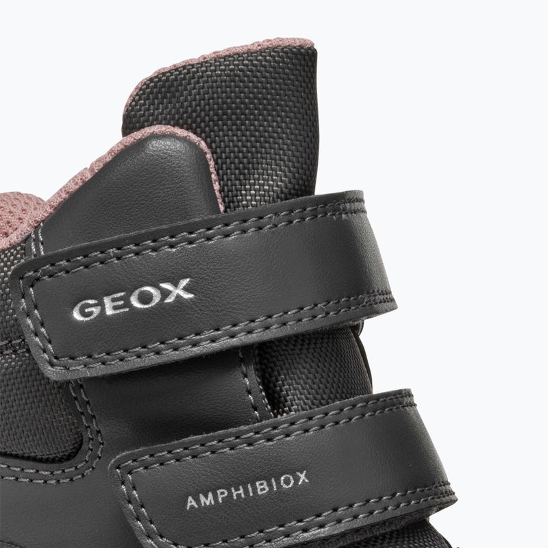 Детски обувки Geox Flantil ABX anthracite/dark pink 14