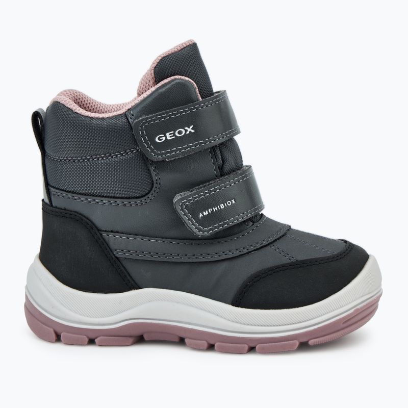Детски обувки Geox Flantil ABX anthracite/dark pink 2