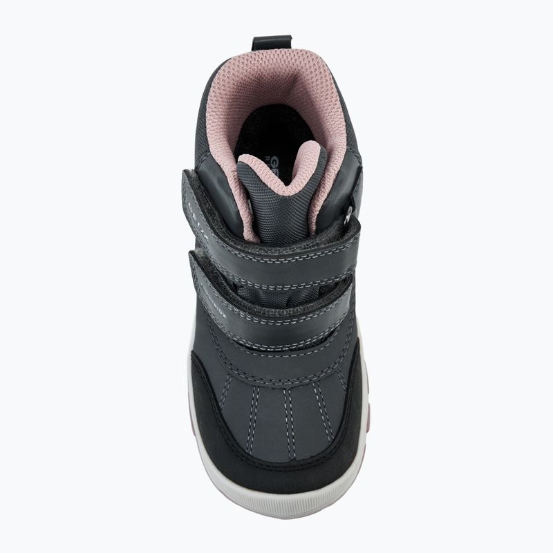 Детски обувки Geox Flantil ABX anthracite/dark pink 5