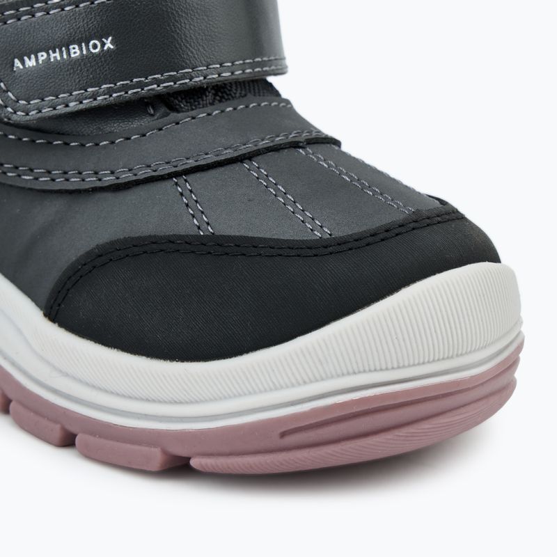Детски обувки Geox Flantil ABX anthracite/dark pink 7