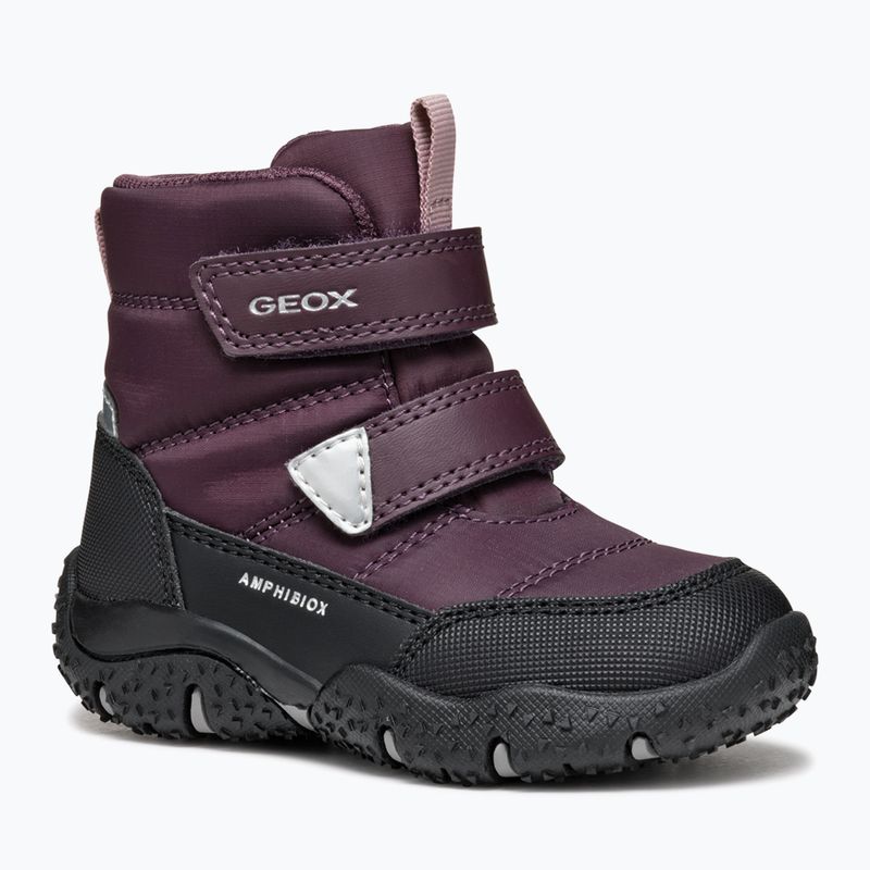 Детски ботуши за сняг Geox Baltic ABX dark burgundy/black 8