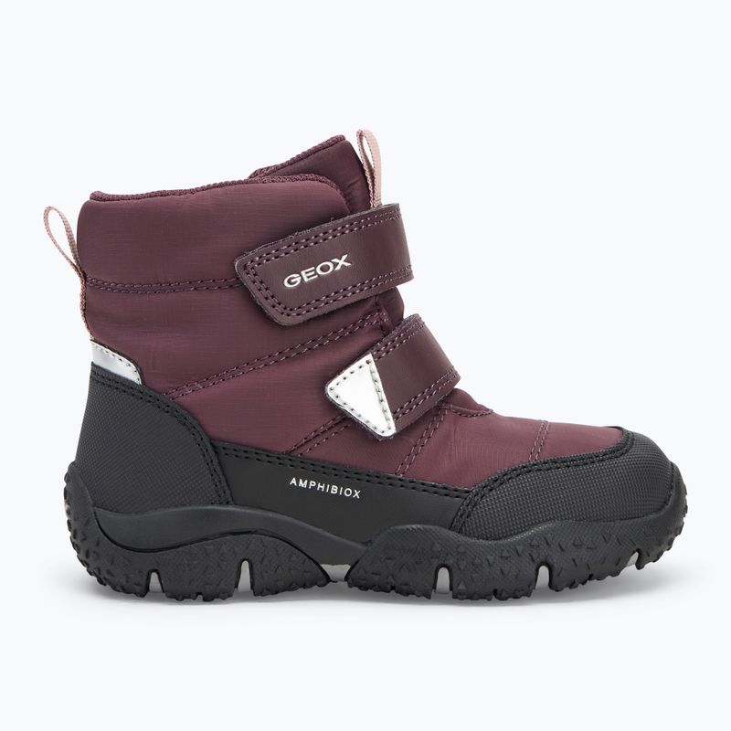 Детски ботуши за сняг Geox Baltic ABX dark burgundy/black 2
