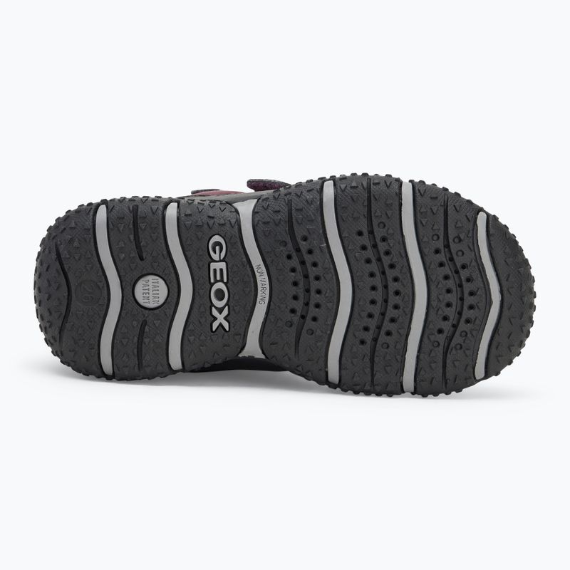 Детски ботуши за сняг Geox Baltic ABX dark burgundy/black 4
