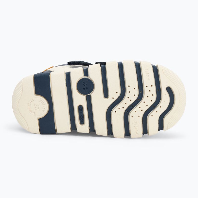 Детски обувки Geox Iupidoo navy / ochre 4
