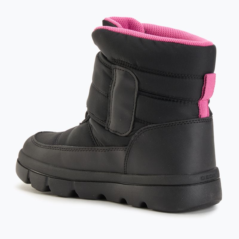 Детски ботуши за сняг Geox Willaboom ABX black / fuchsia 3