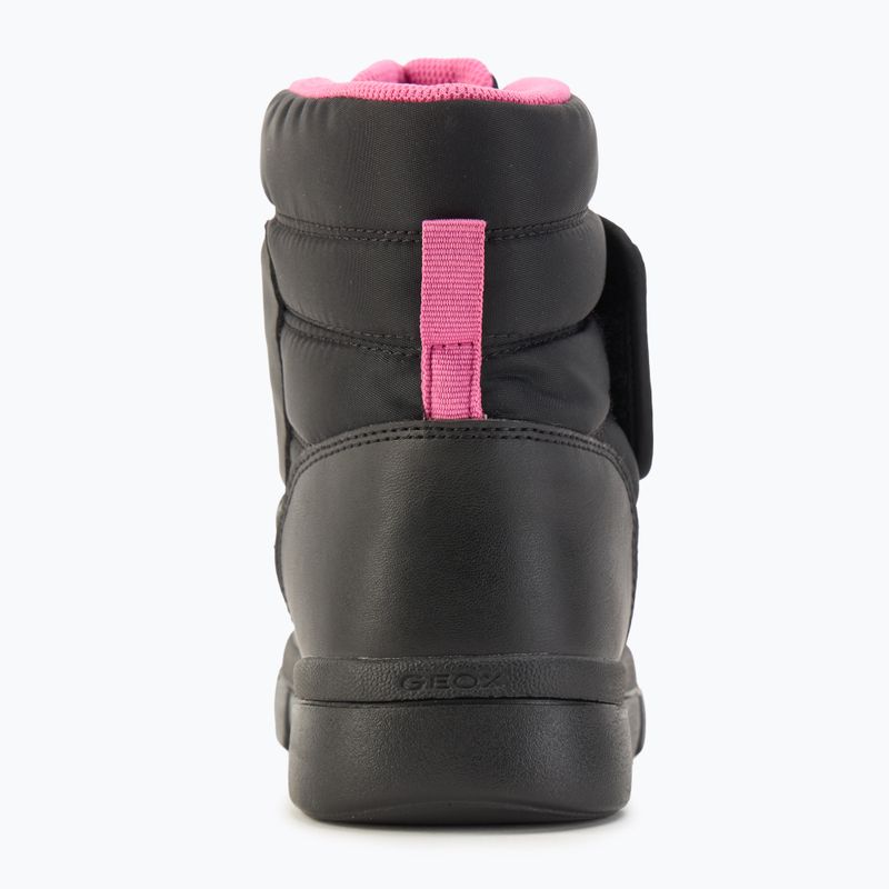Детски ботуши за сняг Geox Willaboom ABX black / fuchsia 6
