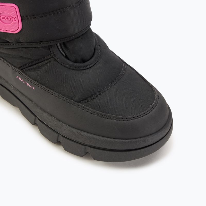 Детски ботуши за сняг Geox Willaboom ABX black / fuchsia 7