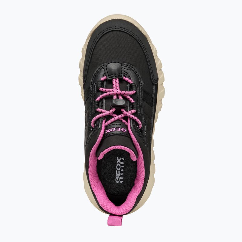 Младежки обувки Geox Simbyos ABX black/fuchsia 11