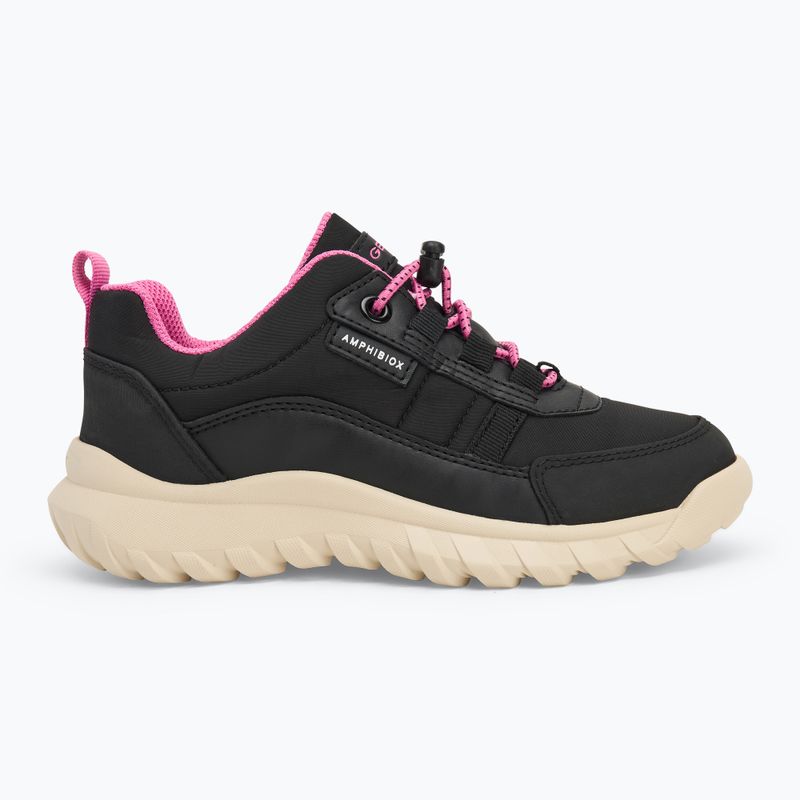 Младежки обувки Geox Simbyos ABX black/fuchsia 2