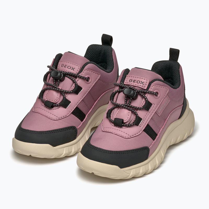Mладежки обувки Geox Simbyos ABX dark pink/black 3