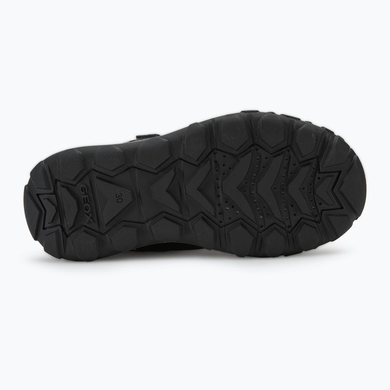 Младежки ботуши за сняг Geox Trekkyup ABX dark green/black 4