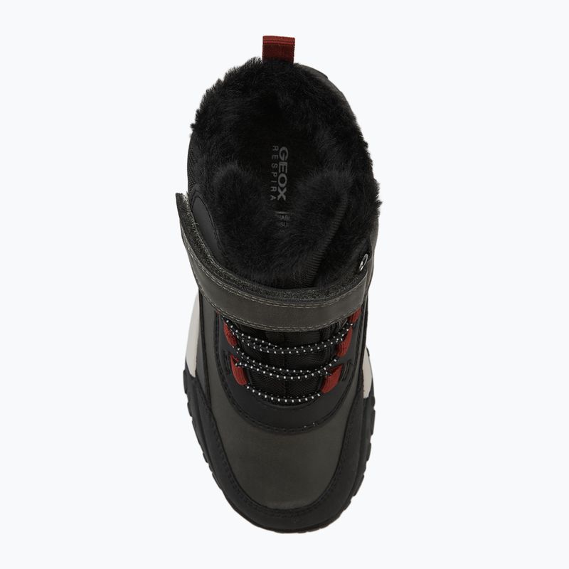 Младежки ботуши за сняг Geox Trekkyup ABX dark green/black 5