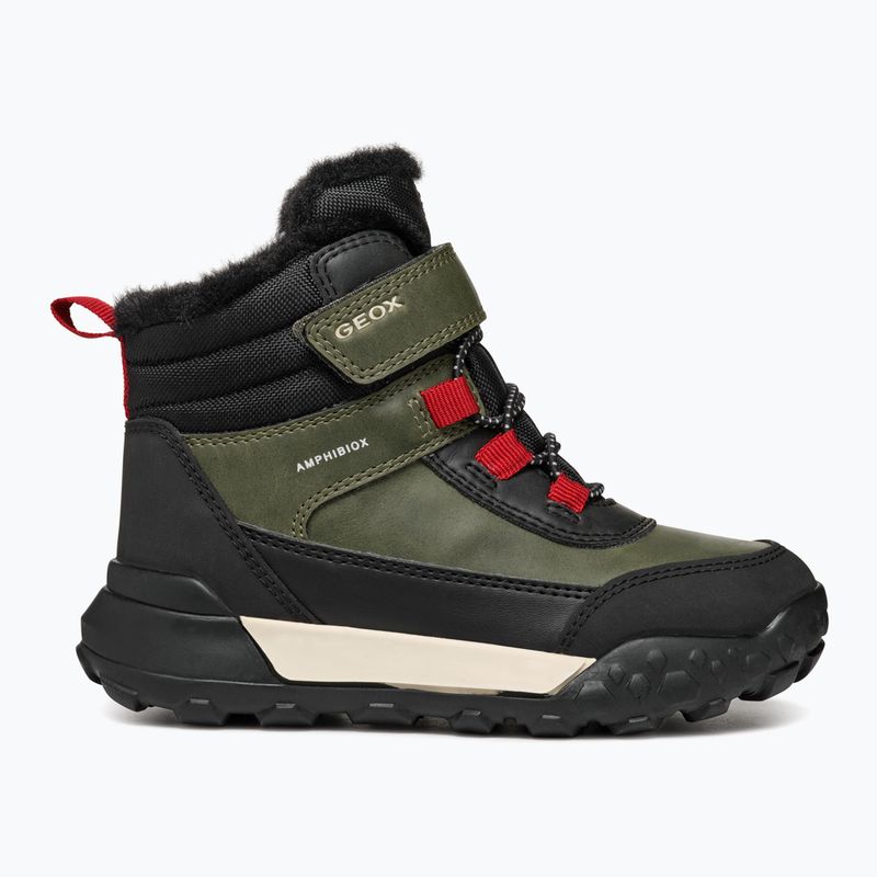 Младежки ботуши за сняг Geox Trekkyup ABX dark green/black 9