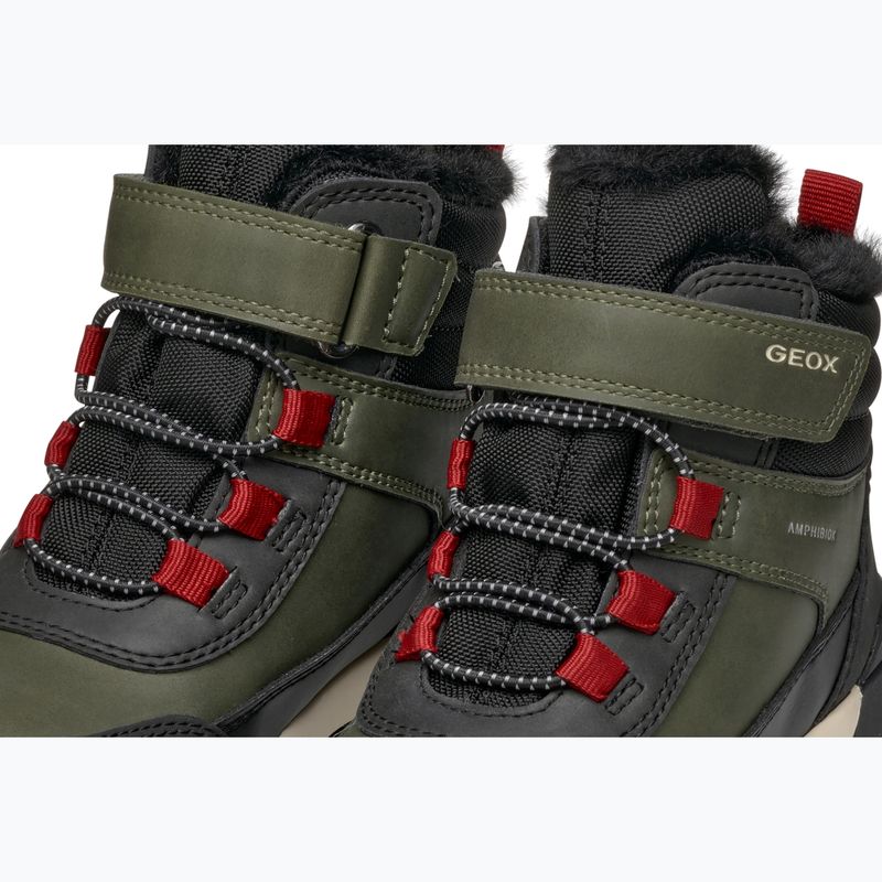 Младежки ботуши за сняг Geox Trekkyup ABX dark green/black 14
