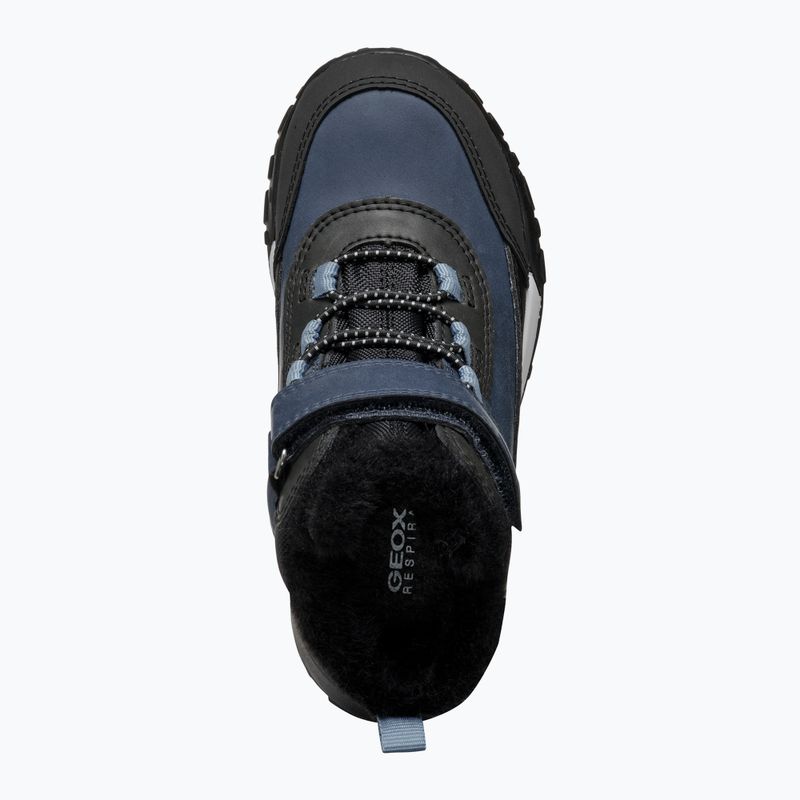 Младежки ботуши за сняг Geox Trekkyup ABX denim/black 11