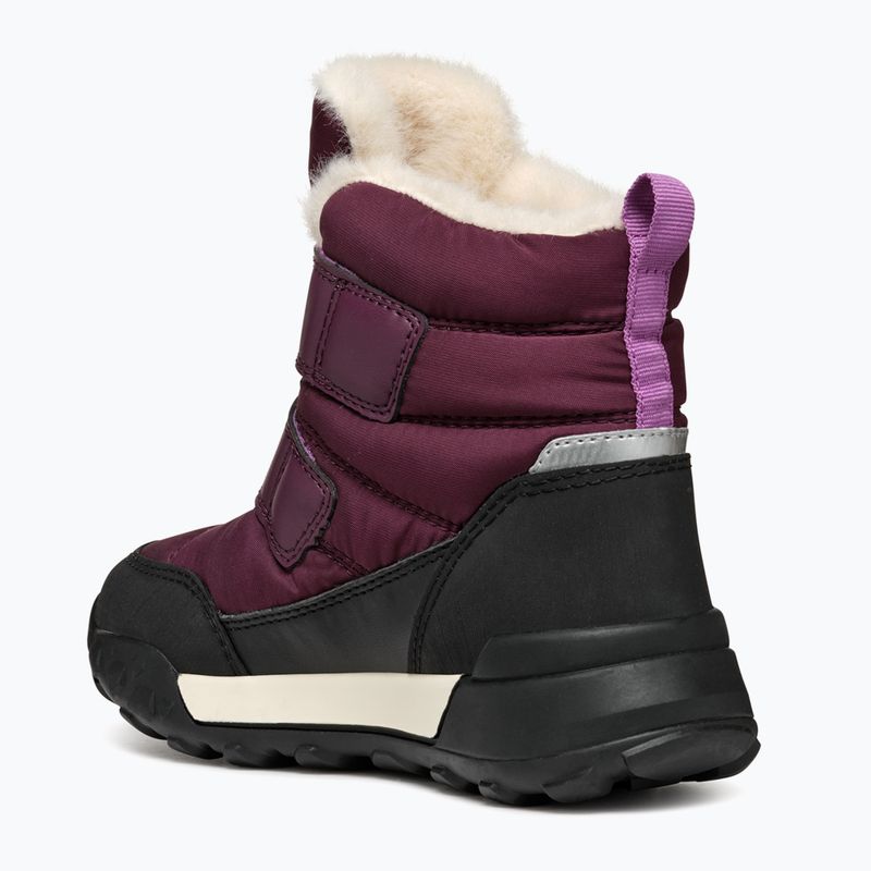 Младежки ботуши за сняг Geox Trekkyup ABX burgundy 10