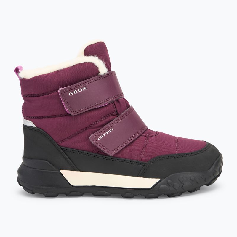 Младежки ботуши за сняг Geox Trekkyup ABX burgundy 2
