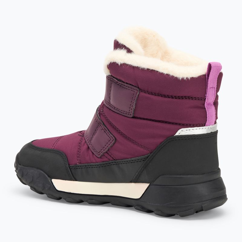 Младежки ботуши за сняг Geox Trekkyup ABX burgundy 3