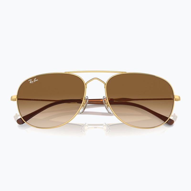 Слънчеви очила Ray-Ban Bain Bridge arista gold/clear brown 3