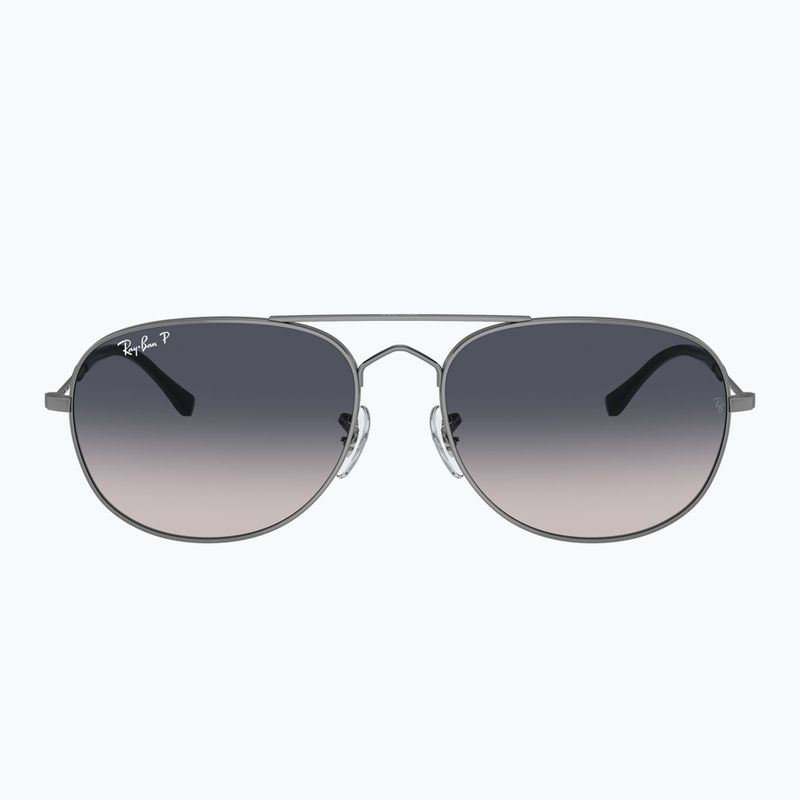 Слънчеви очила Ray-Ban Bain Bridge gunmetal/blue polarized 2