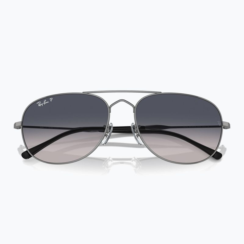 Слънчеви очила Ray-Ban Bain Bridge gunmetal/blue polarized 3
