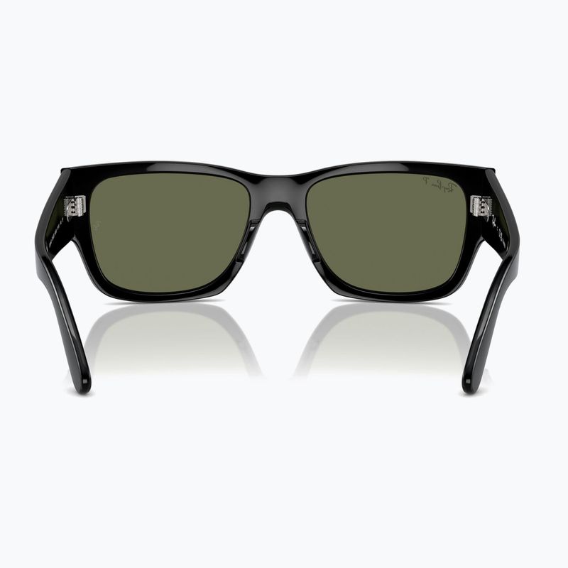 Слънчеви очила Ray-Ban Carlos black/green polarized 5