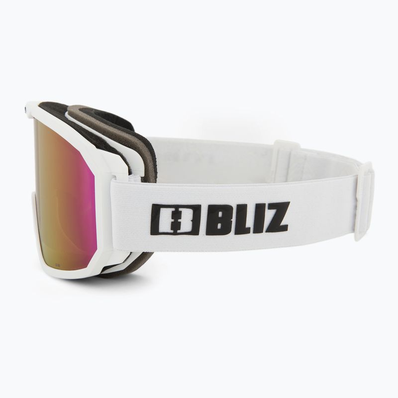 Скиорски очила Bliz Rave matt white/brown pink 4