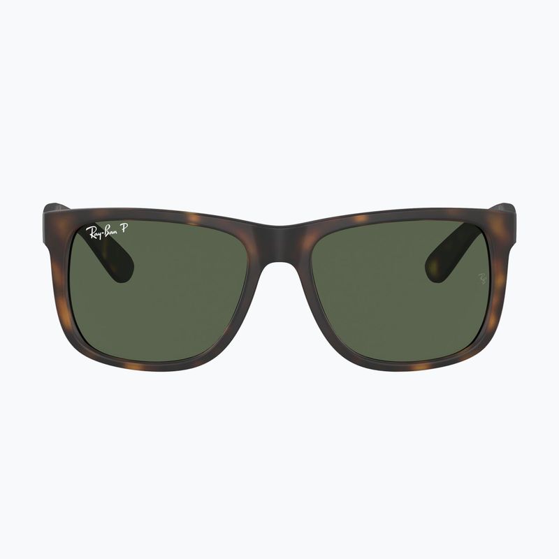 Слънчеви очила Ray-Ban Justin Classic havana/dark green polarized 2