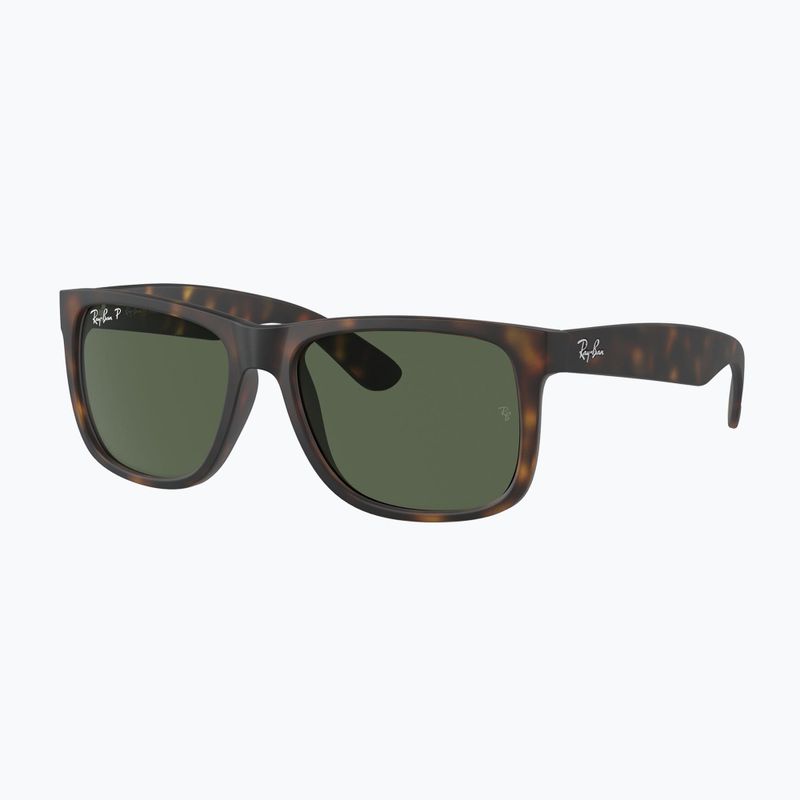 Слънчеви очила Ray-Ban Justin Classic havana/dark green polarized 4