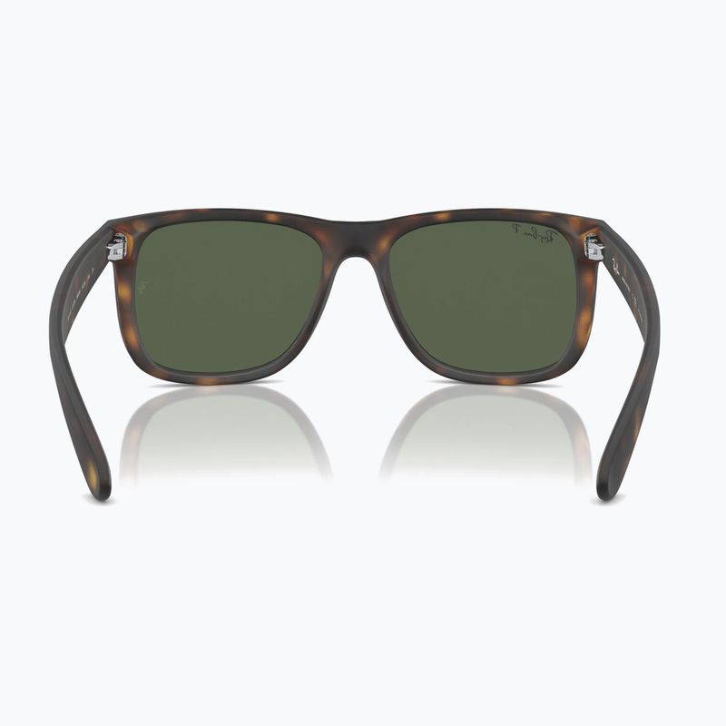 Слънчеви очила Ray-Ban Justin Classic havana/dark green polarized 5